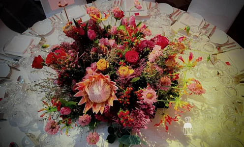 Vibrant Floral Centerpieces